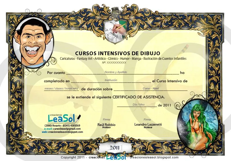 Creaciones LeaSol: Cursos 2014