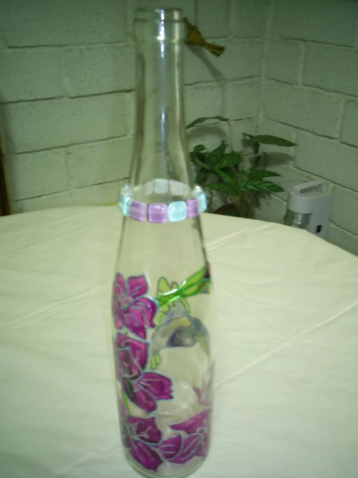 Creaciones Lorena: Vitrales en Botellas