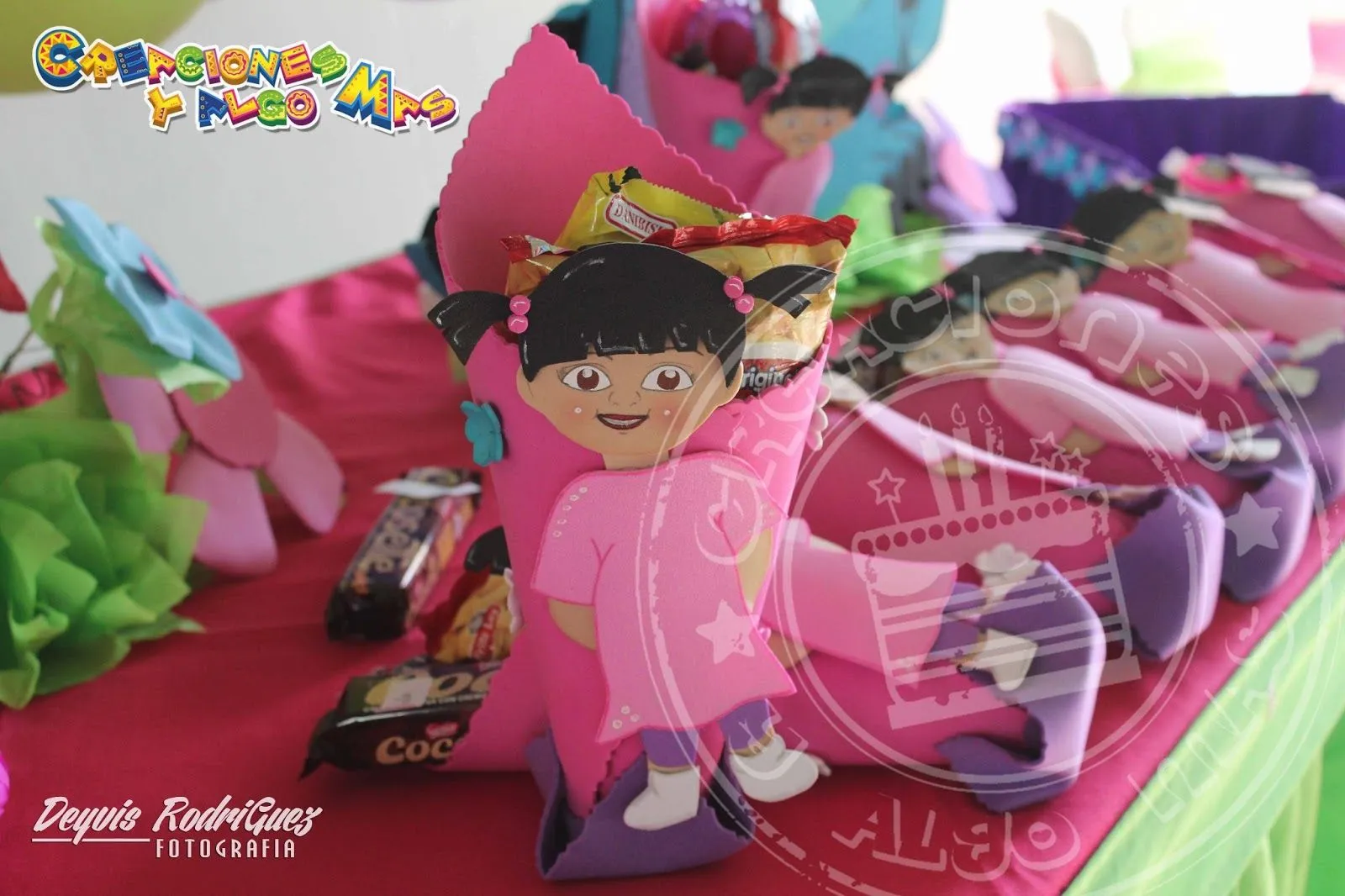 Creaciones y Algo Mas: FIESTA MONSTER INC - PARTY MONSTER INC