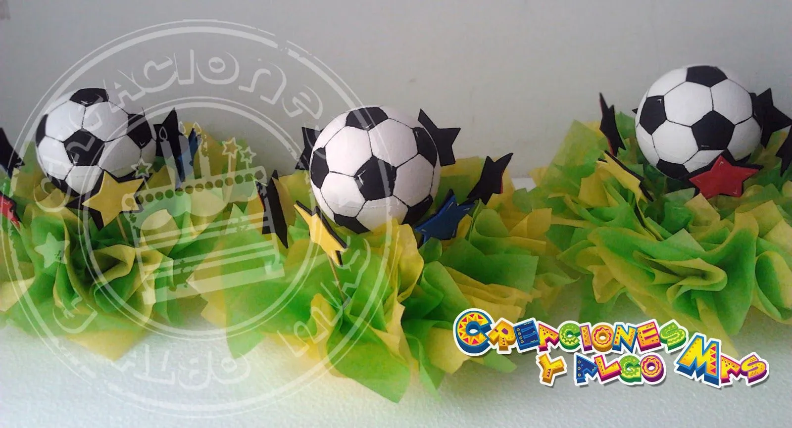 Creaciones y Algo Mas: FIESTA MOTIVO FUTBOL - FOOTBALL PARTY