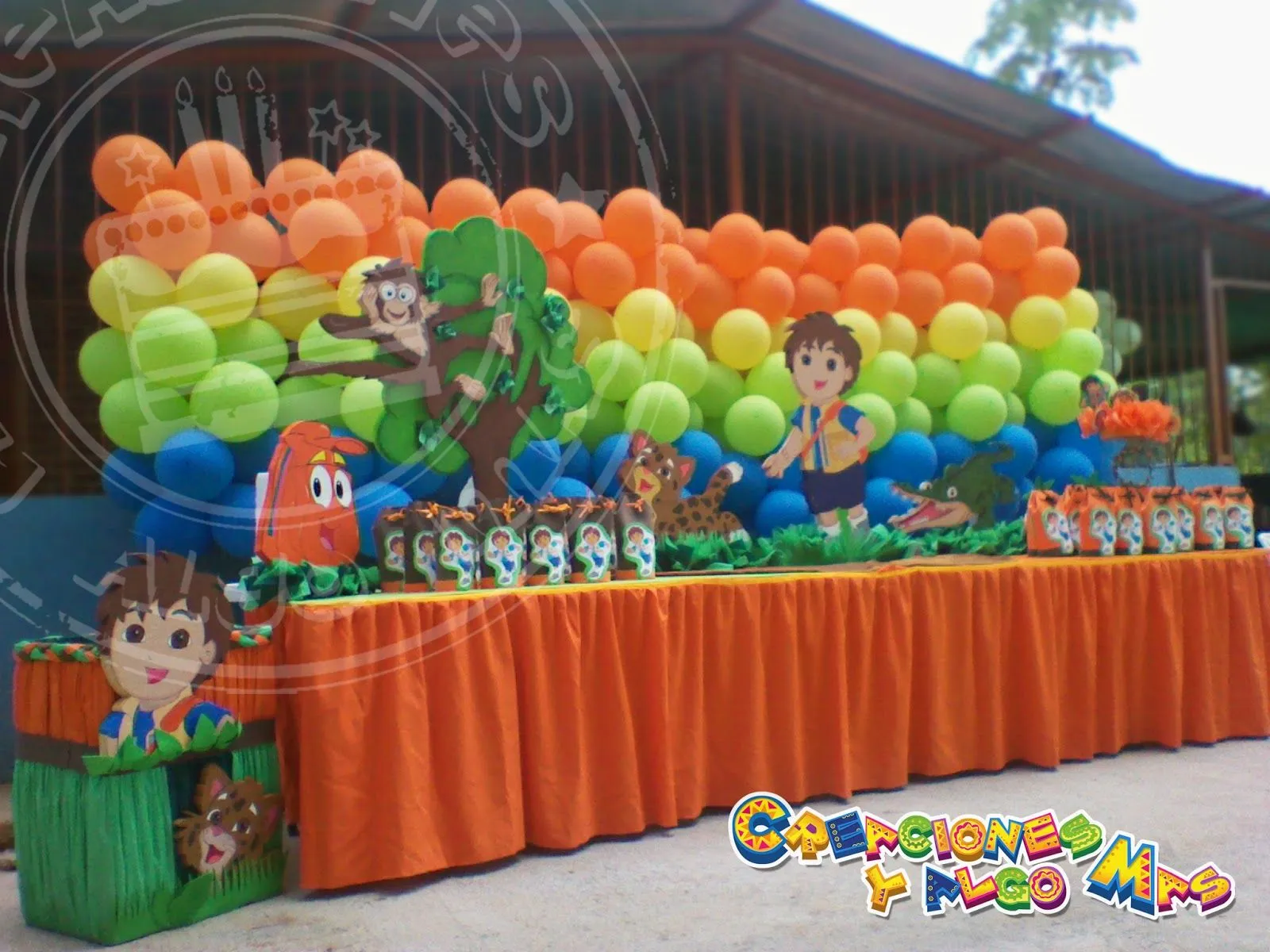 Creaciones y Algo Mas: FIESTA MOTIVO GO DIEGO GO - GO DIEGO GO PARTY