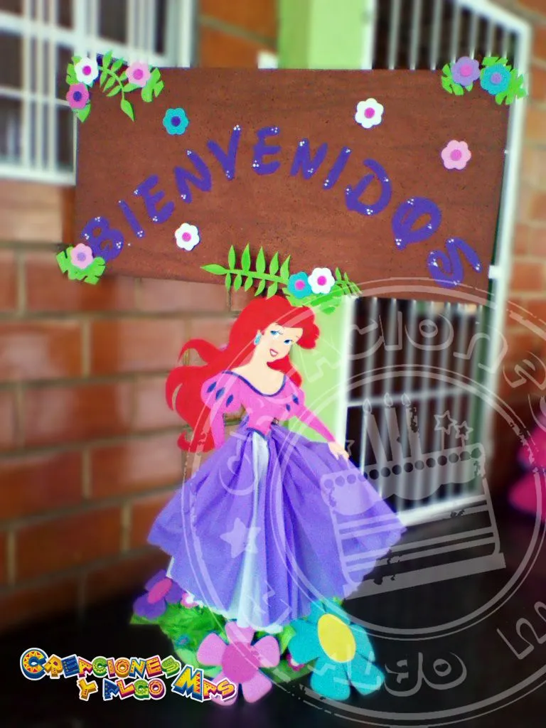 Creaciones y Algo Mas: FIESTA MOTIVO PRINCESAS DISNEY - DISNEY ...