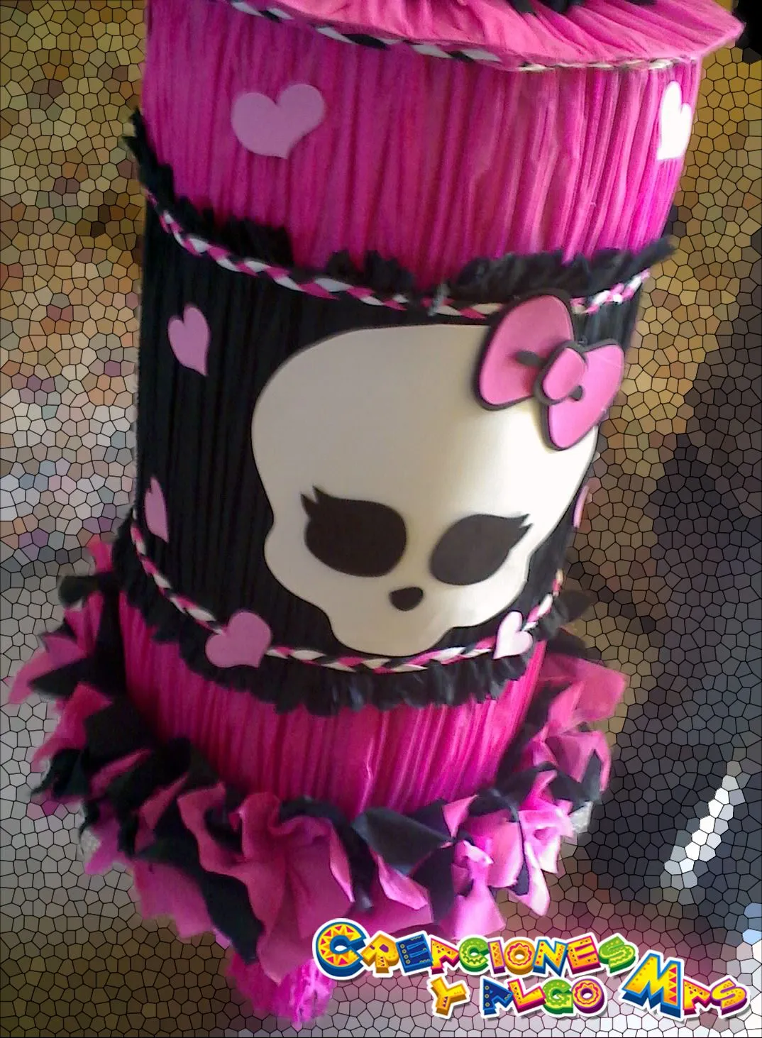 Creaciones y Algo Mas: PIÑATA MOTIVO Monster High - PINATA MONSTER ...