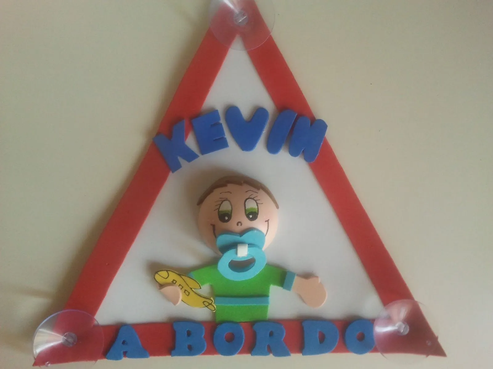 Creaciones Naxi: Cartel bebe a bordo