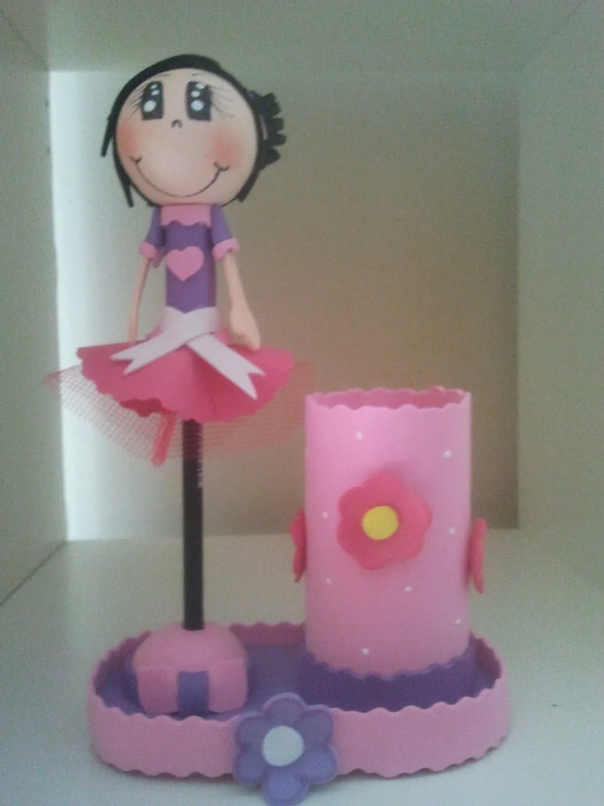 Creaciones Naxi: Fofulapiz niña