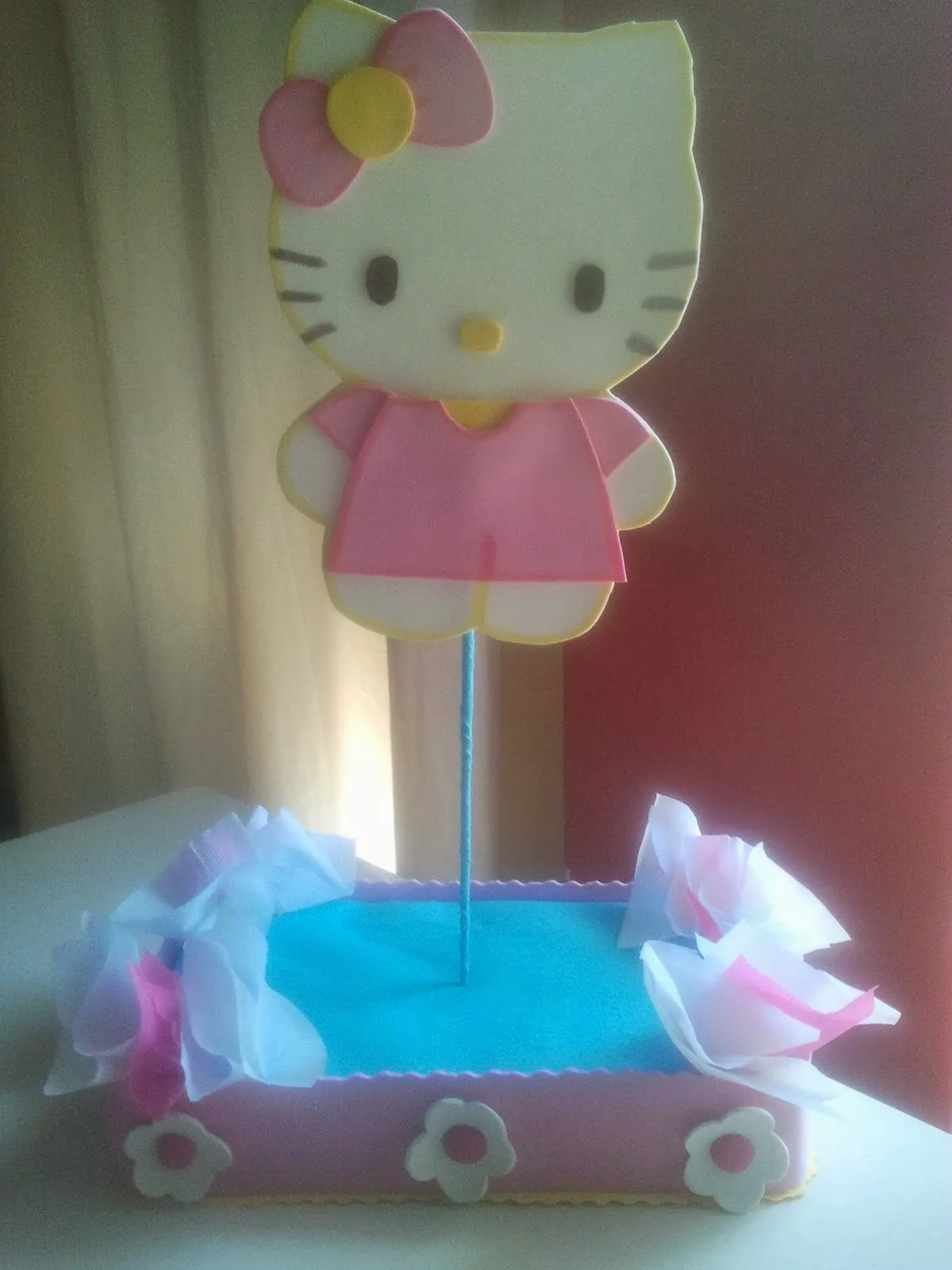 Creaciones Naxi: Piñata de hello kitty