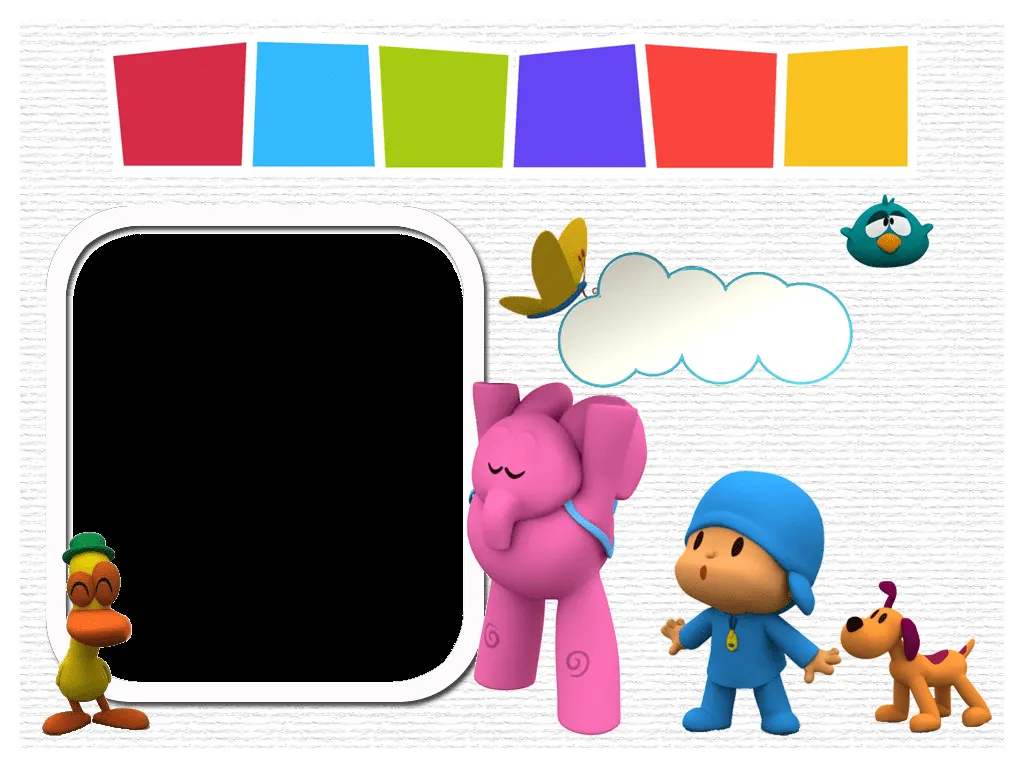 Creaciones photoshop: Montaje Pocoyo