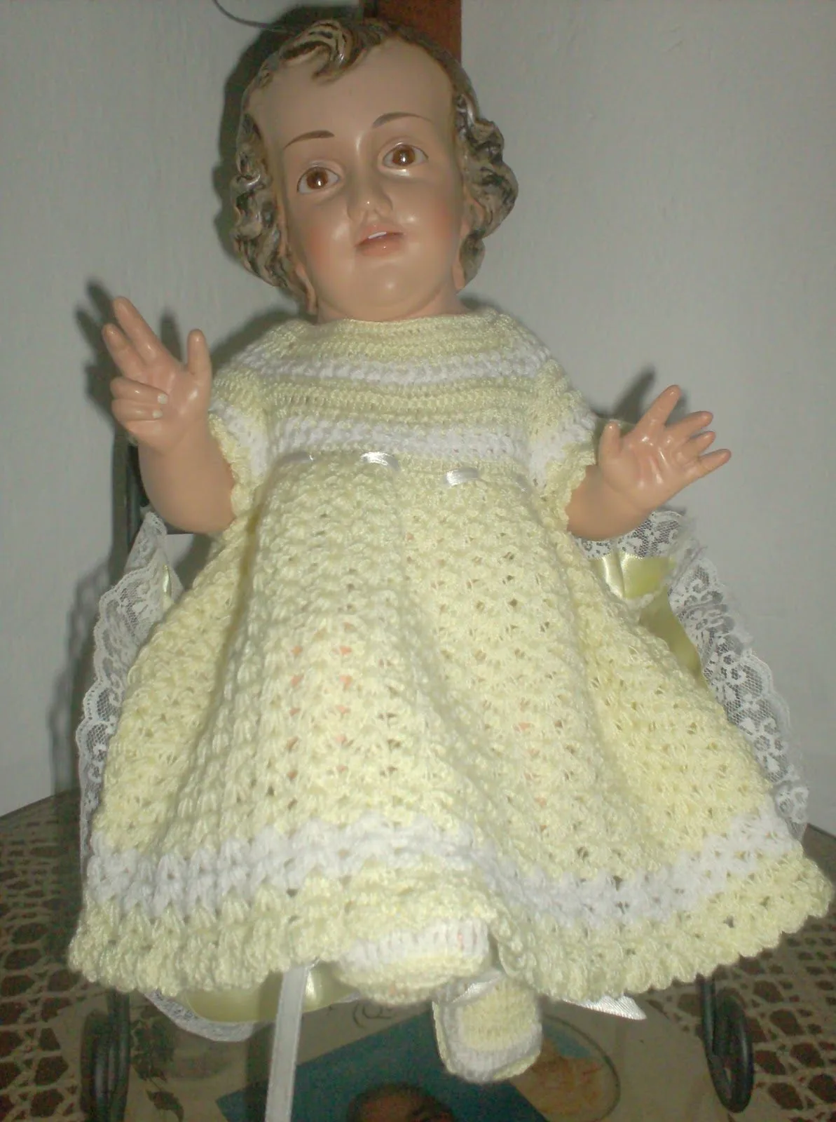 Mis Creaciones::.: ROPA DE NIÑO JESÚS PARTE II EN CROCHET