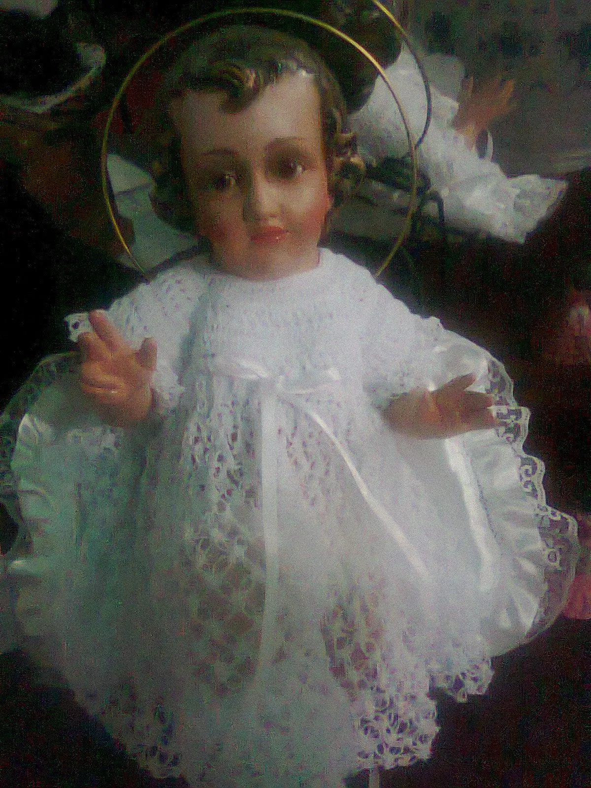 Mis Creaciones::.: ROPA DE NIÑO JESUS TEJIDA EN CROCHET