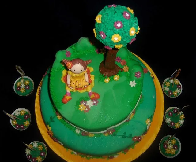 Creando en azucar: TORTA CLARILÚ