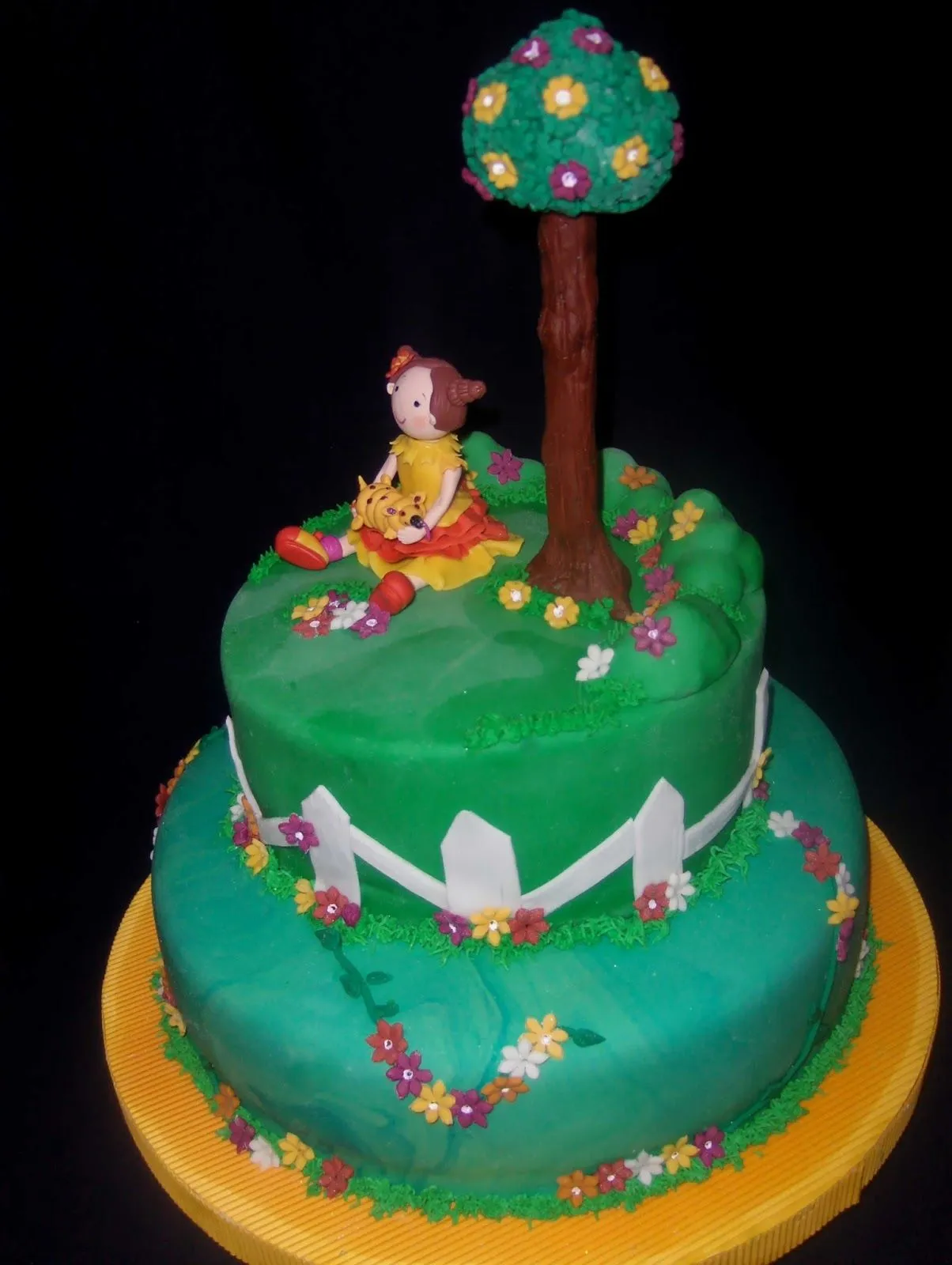 Creando en azucar: TORTA CLARILÚ