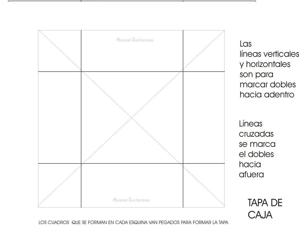 Creando cosas Bellas: Caja Invitación