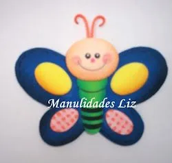 mariposa en fomi