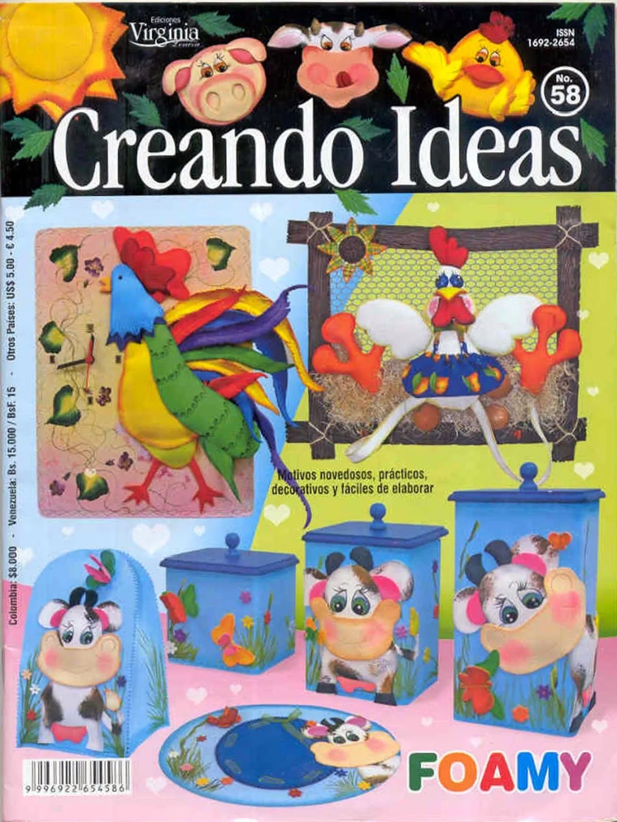 Creando Ideas Nro. 58 – Foamy | FreeLibros