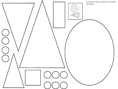 VAMOS A CREAR UN ÁRBOL A PARTIR DE ESTAS FIGURAS GEOMÉTRICAS | WEB ...