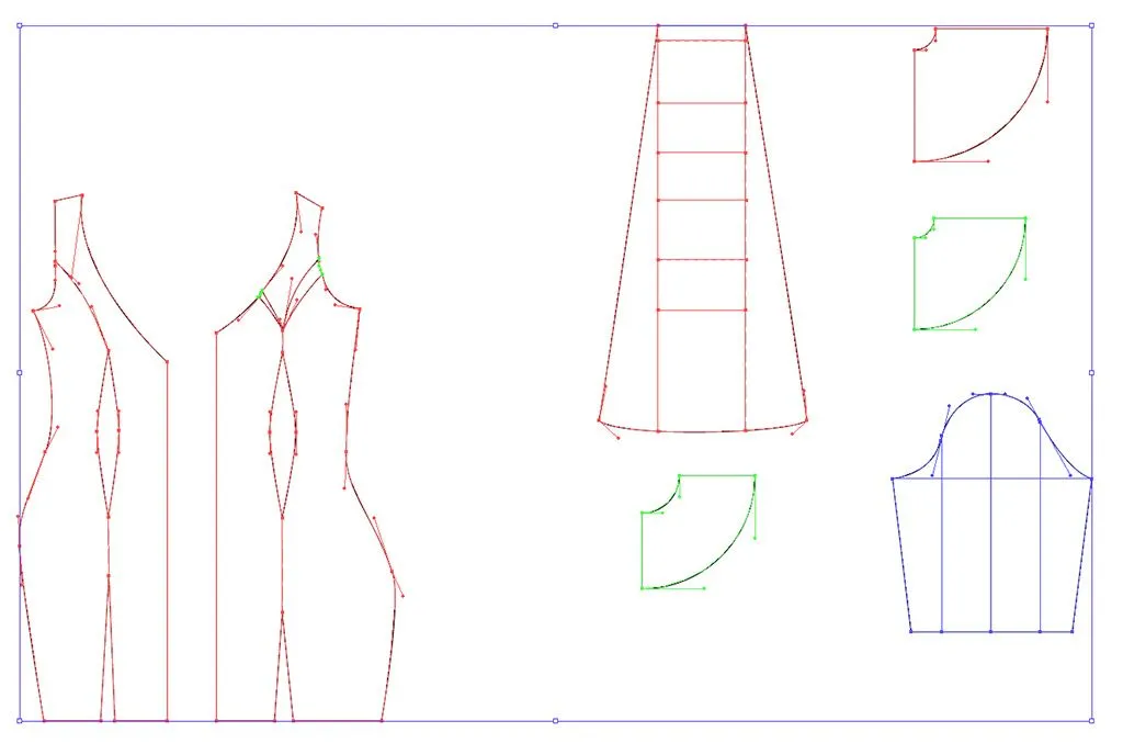 Cómo crear una Ficha Técnica de Diseño de Moda 3: Dibujo ...