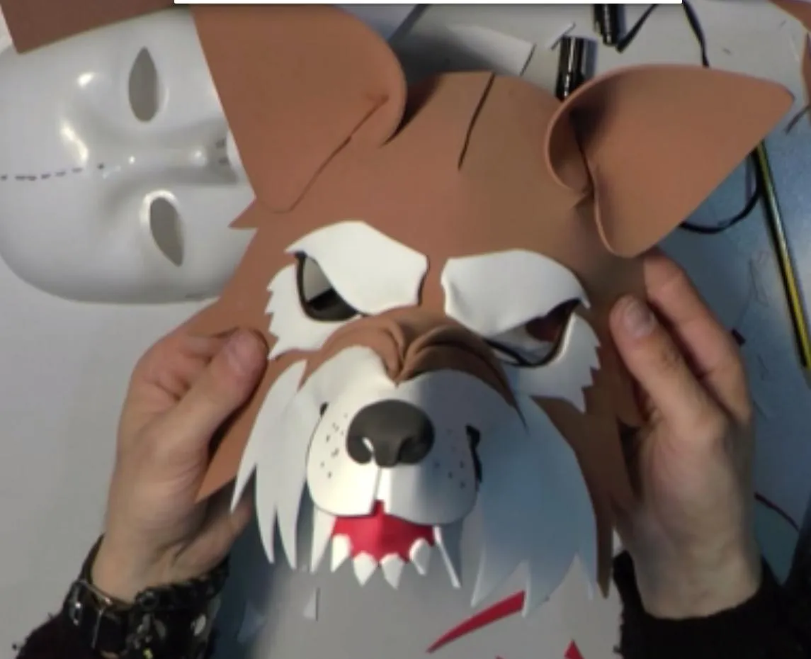 Cómo crear una máscara de lobo feroz para carnaval(1/2)