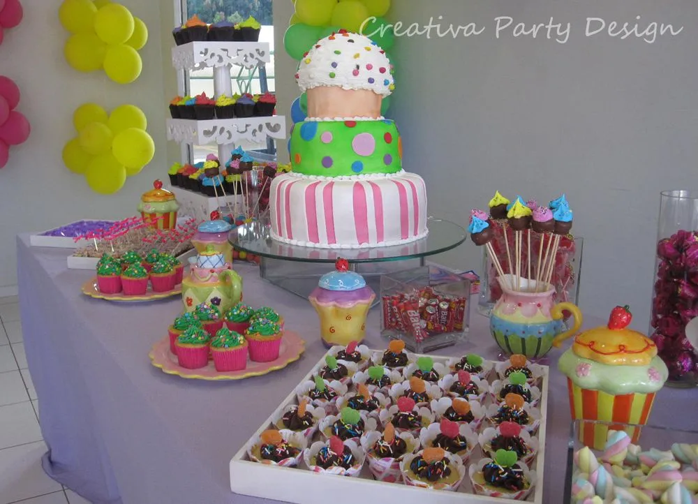 CreativaPartyDesign: Cup Cake Party – Julio 2011