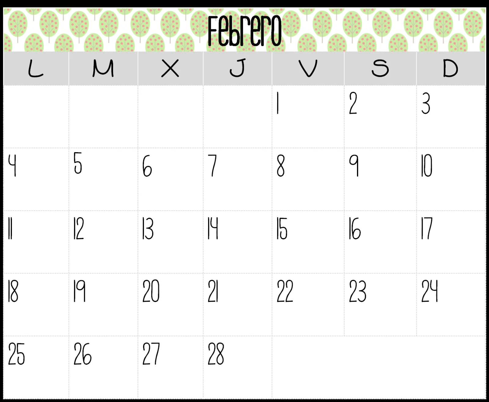 Creative Mindly: Calendarios gratis para tu blog o para lo que te ...