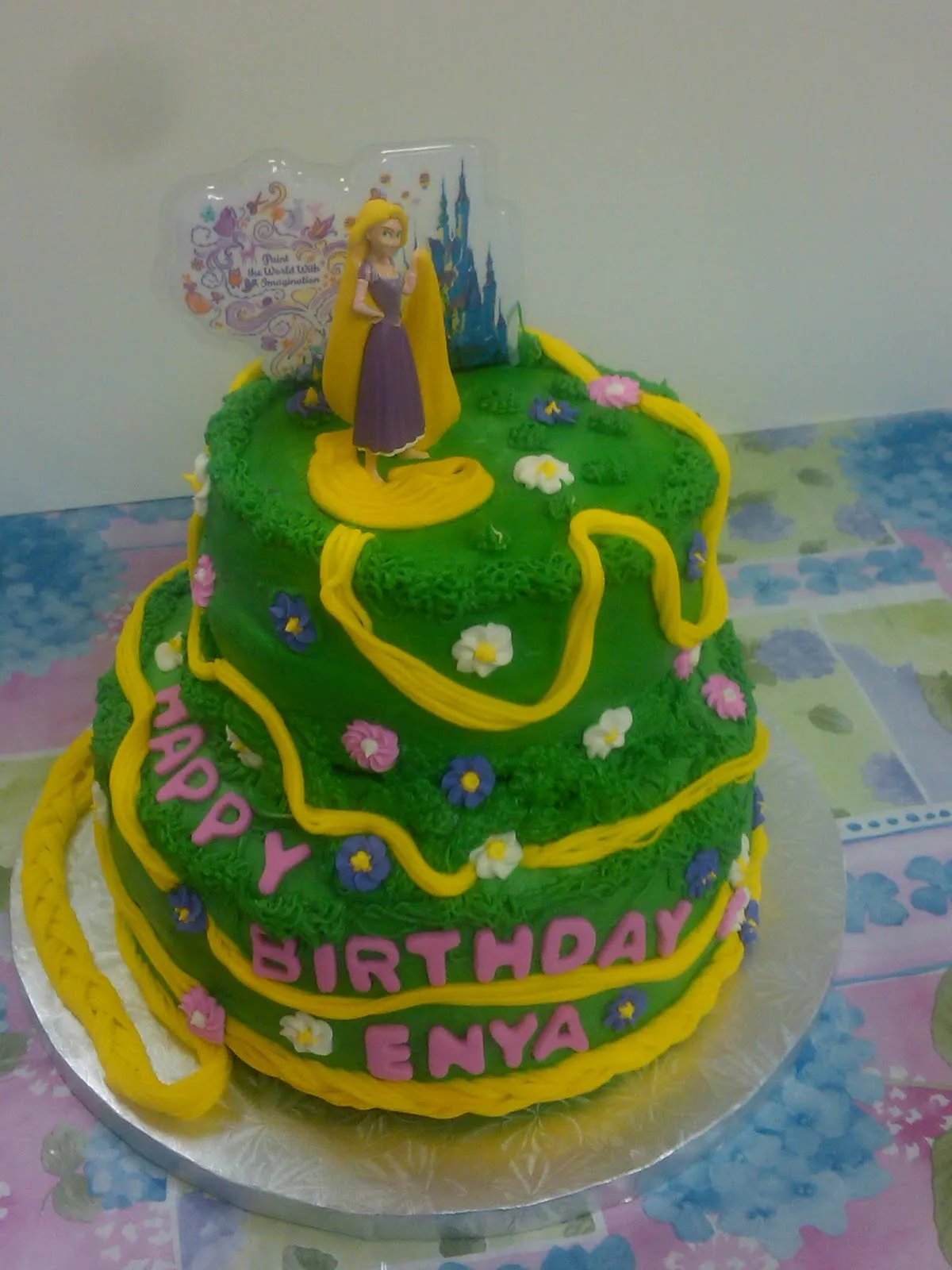 Creatividades Latinas: Tangled cake, Pastel deEnredados Creatividades Latinas: Tangled cake, Pastel deEnredados
