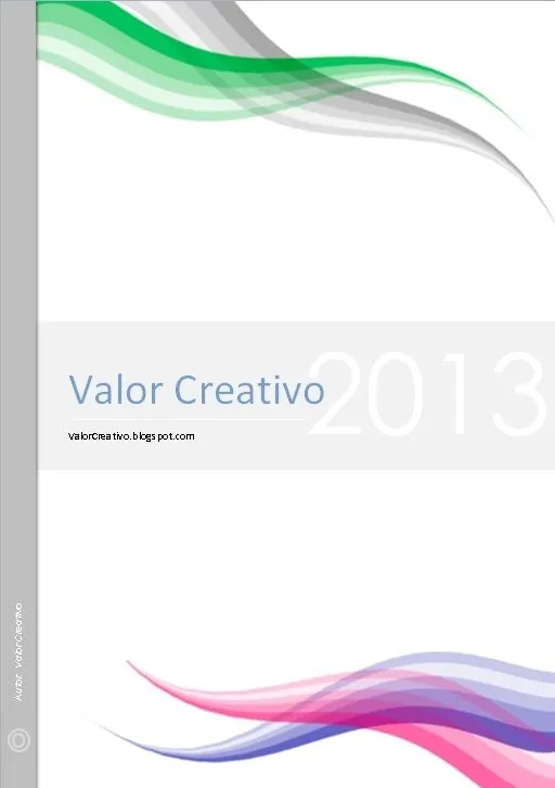 Valor Creativo: Portadas Word