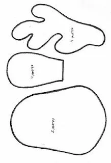 Creemos con fieltro: RENOS NAVIDEÑOS - CREEMOS CON FIELTRO