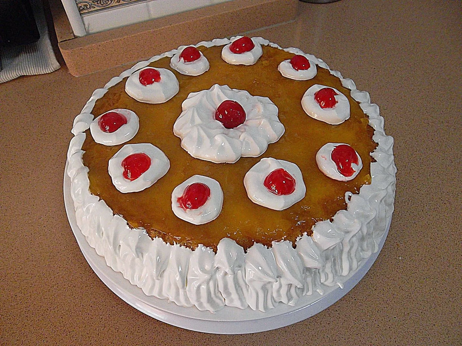 CREMA Y CHOCOLATE: TARTA DE MERENGUE