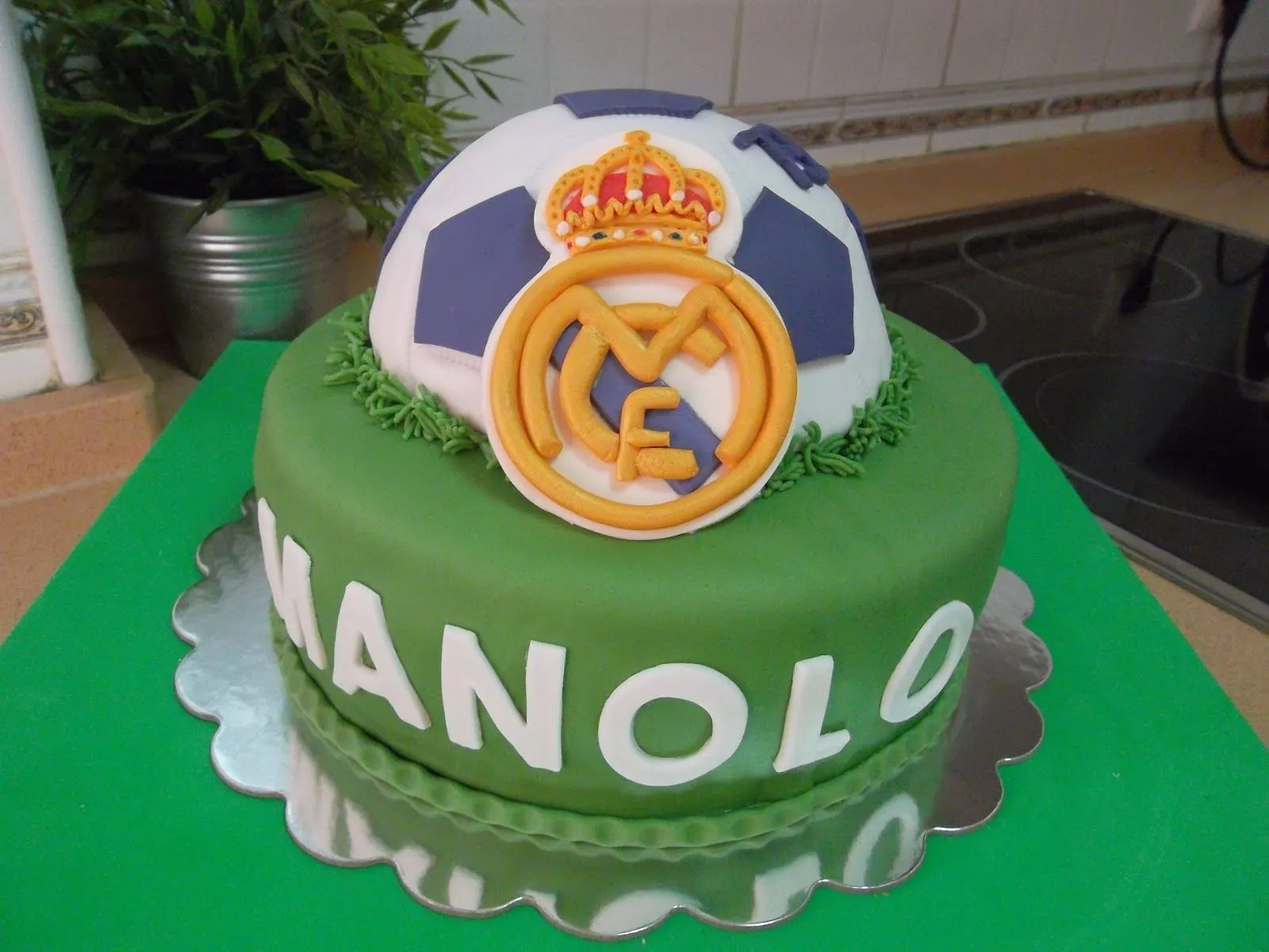 CREMA Y CHOCOLATE: TARTA REAL MADRID