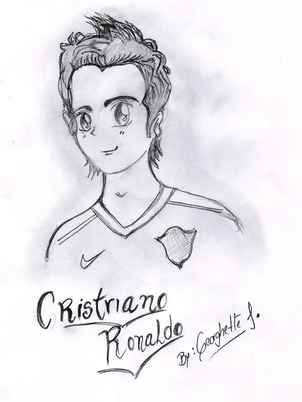 cristiano Ronaldo Anime by yuyito85 on deviantART