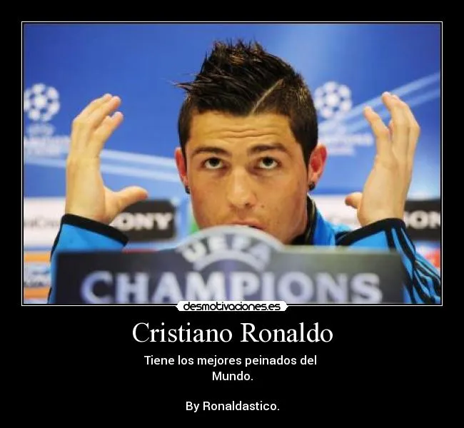 Cristiano Ronaldo - desmotivaciones.