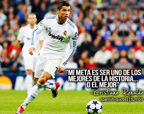 Cristiano ronaldo frases motivadoras - Imagui