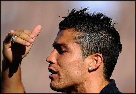 Cristiano Ronaldo haircut and hairstyle