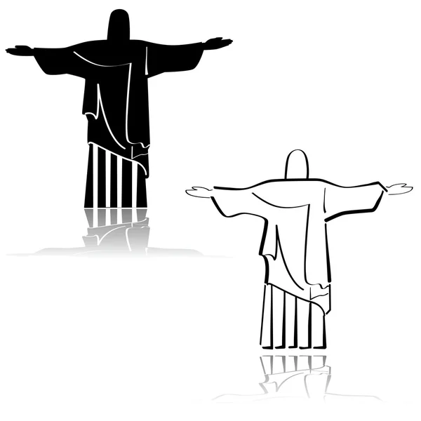 Cristo Redentor — Vector stock © bruno1998 #42409393