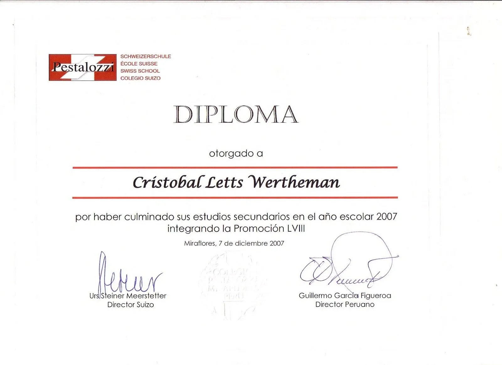 Cristóbal Letts Wertheman