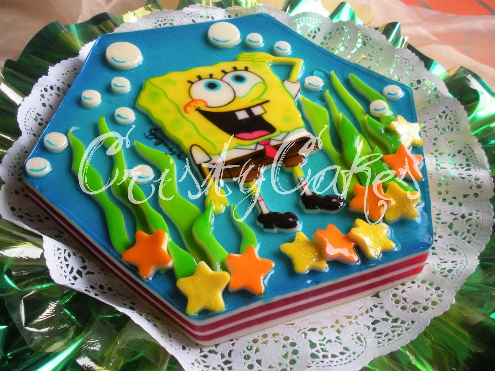 Fotos de tortas de bob esponja - Imagui