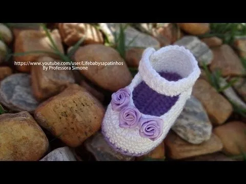 Crochet Baby Booties for Her on Pinterest | 786 Pins