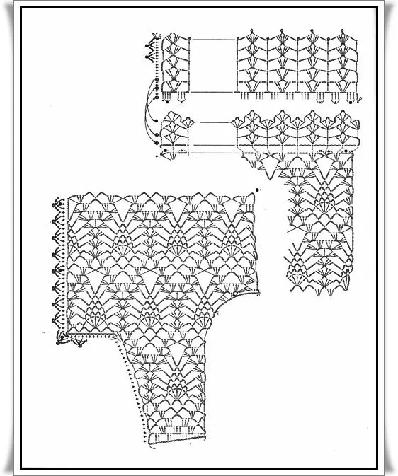 CROCHET - GANCHILLO: TEJIDOS A CROCHET CON SU GRAFICO = GANCHILLO ...