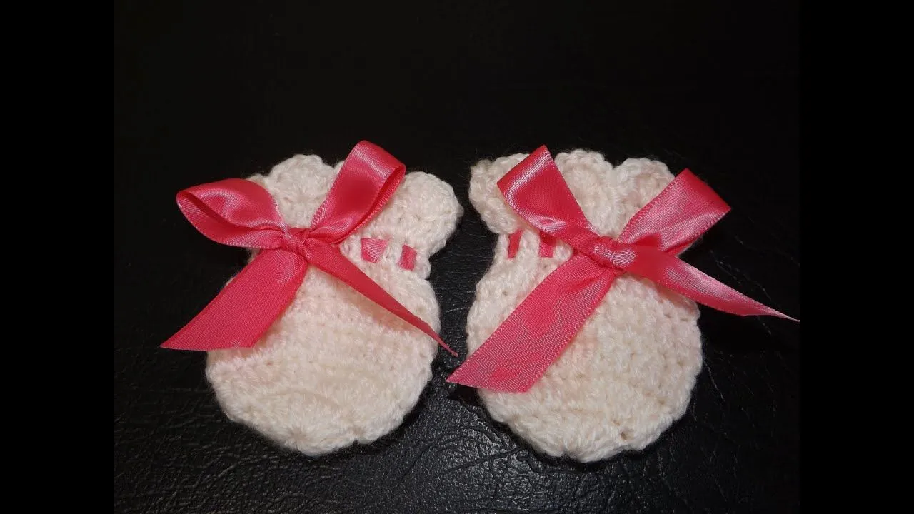 Crochet Guantesitos para Bebe' - YouTube