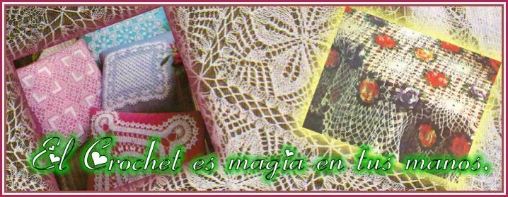 El Crochet es magia en tus manos.: Bordes o ribetes para colchas ...