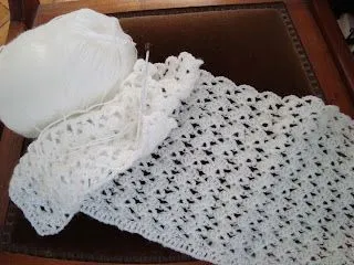 Crochet paso a paso: 2) Manta bebe