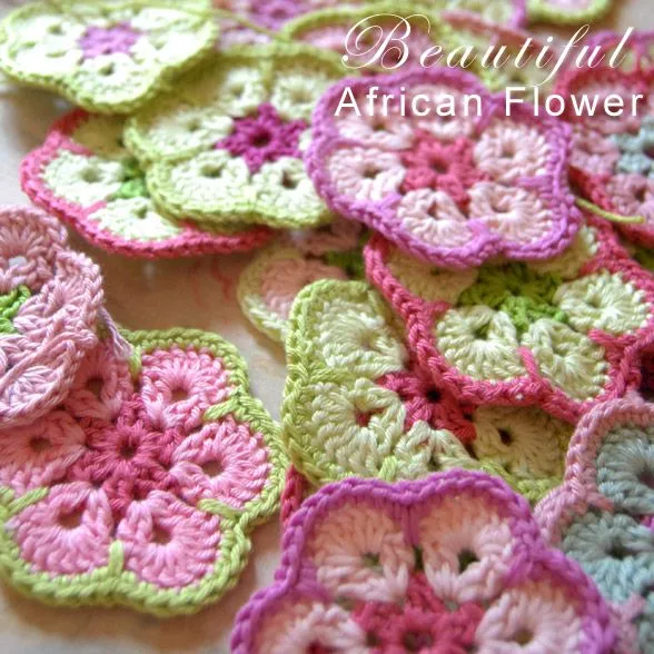 Paperweight Granny African Flower | Crochet Pattern