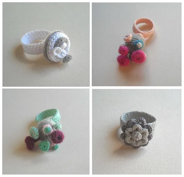 Crochet rings | Flickr - Photo Sharing!