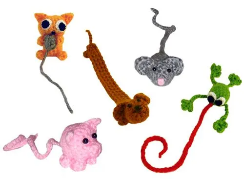 Crochet Spot » Blog Archive » Crochet Pattern: Animal Bookmarks ...
