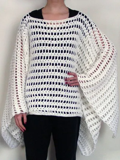 Crochet Spot » Blog Archive » Crochet Pattern: Striped Poncho ...