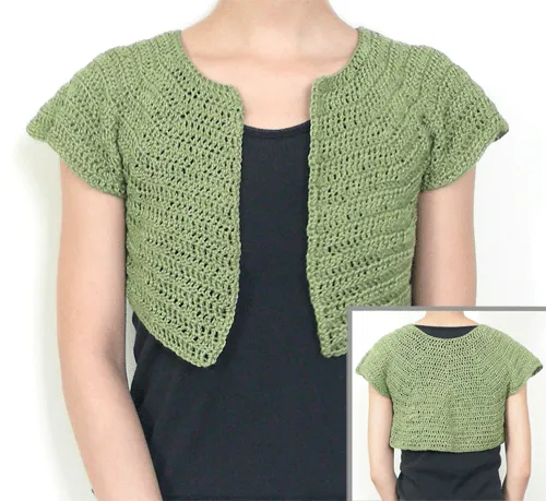 Crochet Spot » Blog Archive » Crochet Pattern: Classic Bolero – 9 ...