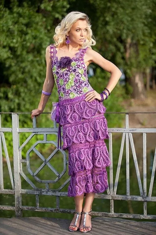 Etsy Crochet: Vestido hecho a mano |