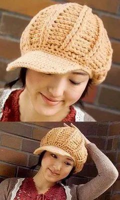 CROCHET": GORRAS, BOINAS TEJIDOS A CROCHET