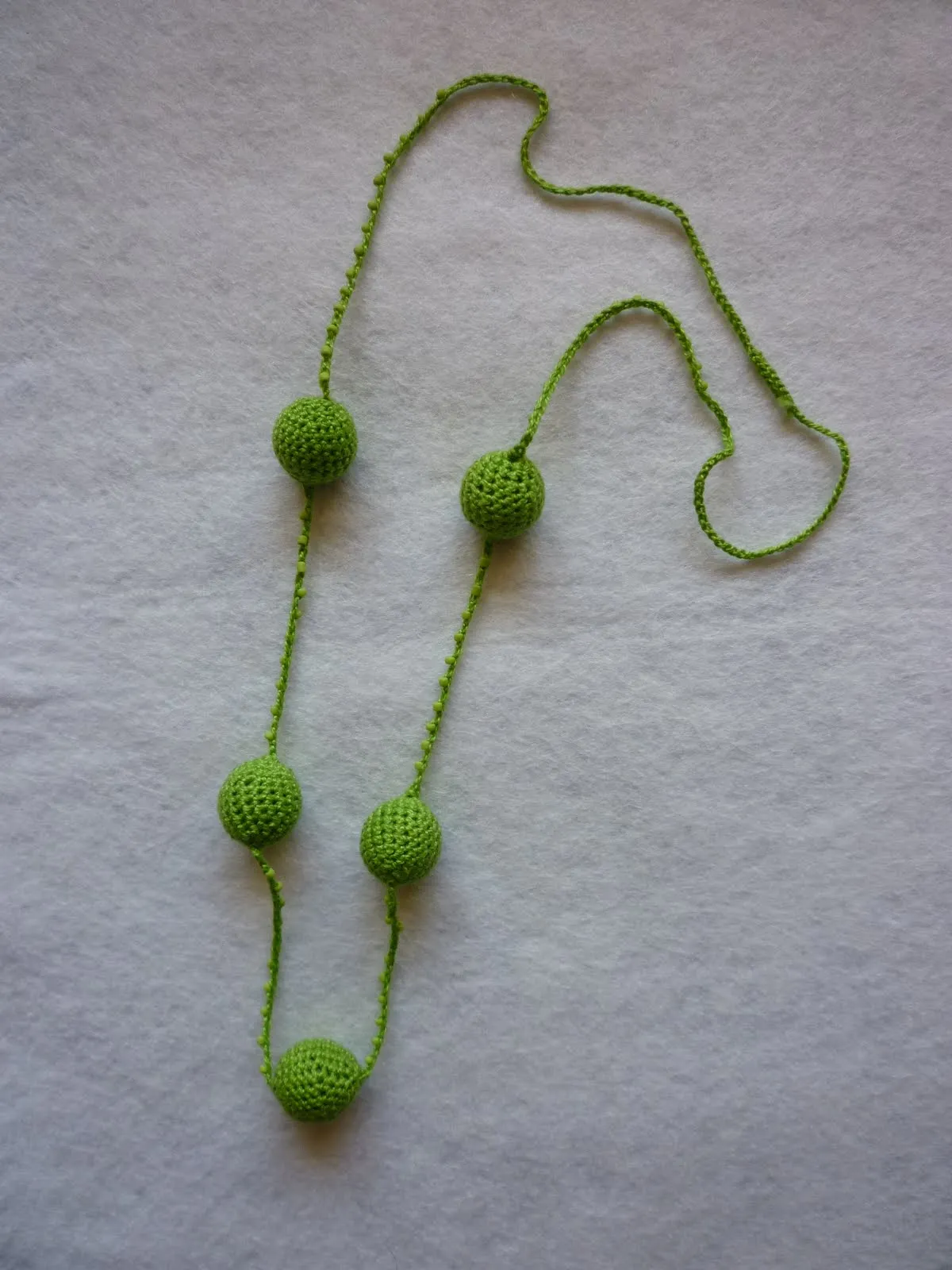 Mis crochets de colores: collares ganchillo