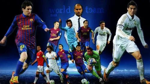 C.Ronaldo 2012 wallpaper vs Messi