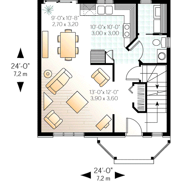 Croquis Para Casa Pequena | Planos de Casas